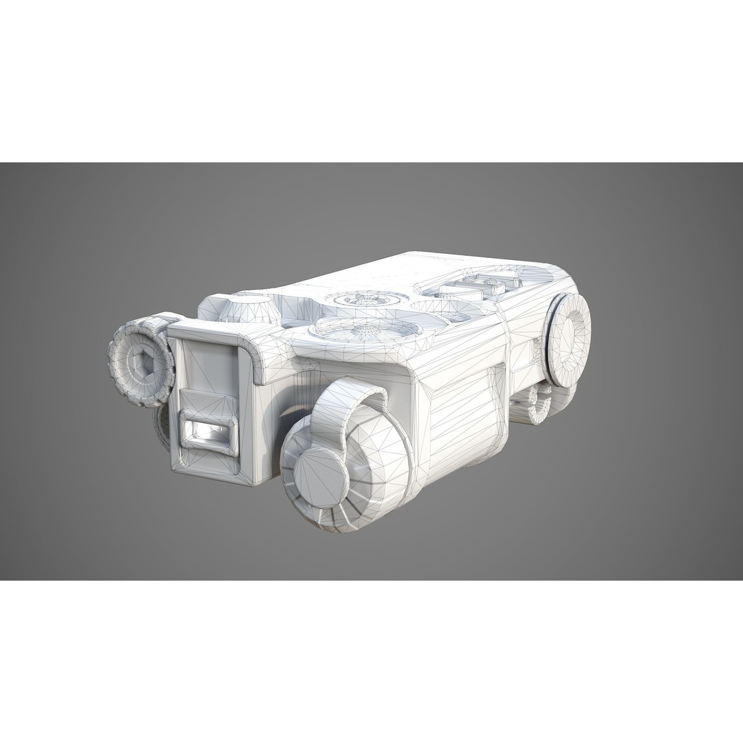 RAID-X 3D Model – Low Poly Game Ready Replica, FBX - View 19