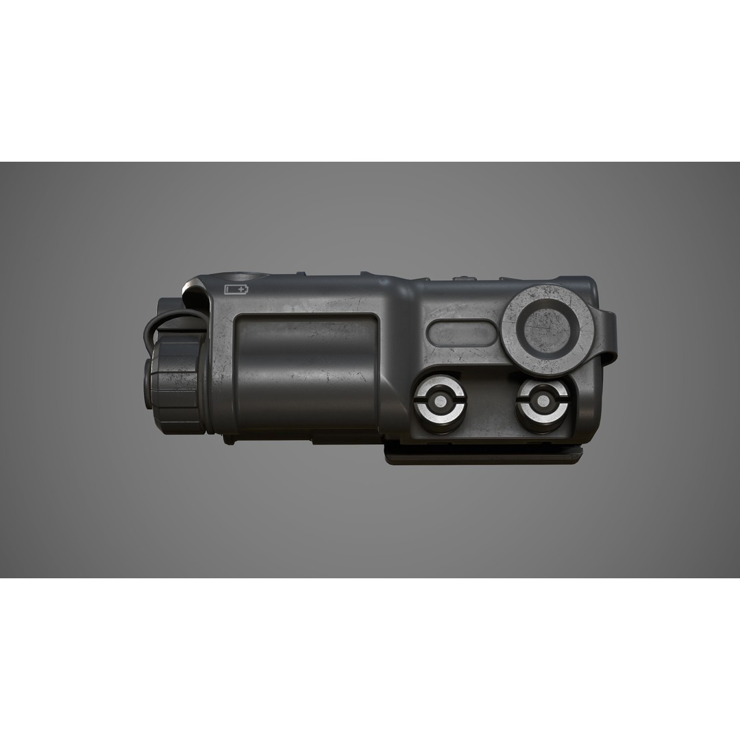 RAID-X 3D Model – Low Poly Game Ready Replica, FBX - View 4