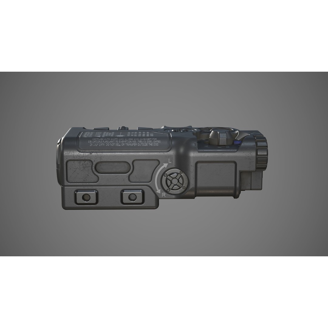 RAID-X 3D Model – Low Poly Game Ready Replica, FBX - View 5