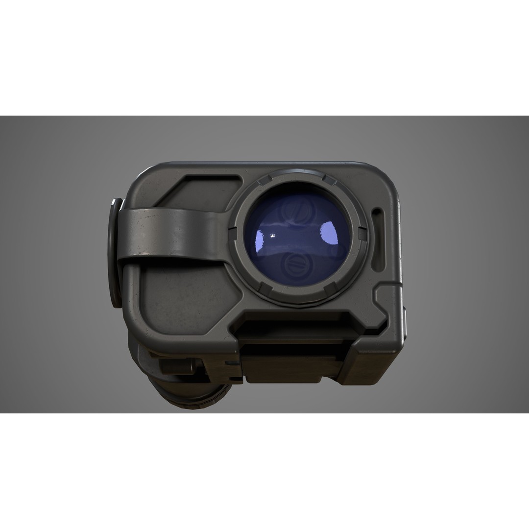 RAID-X 3D Model – Low Poly Game Ready Replica, FBX - View 9