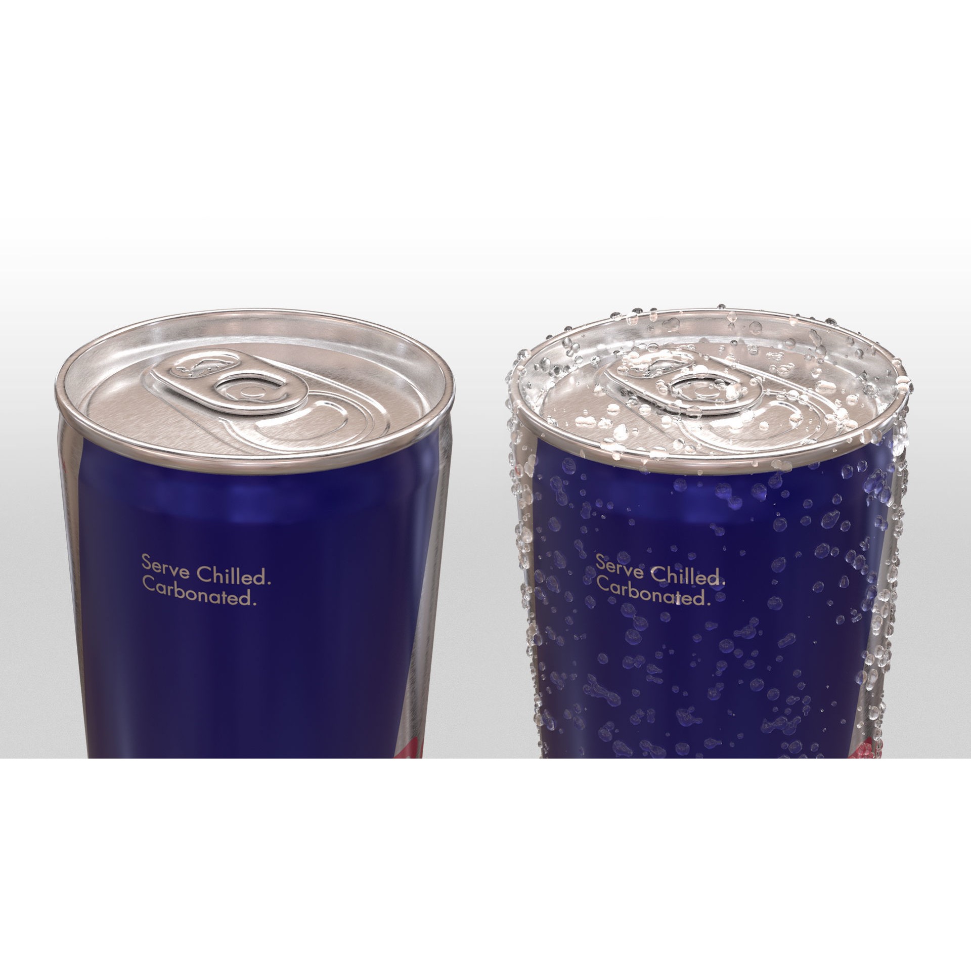 Red Bull Can 250ml - High-Detail 3D Model - View 21