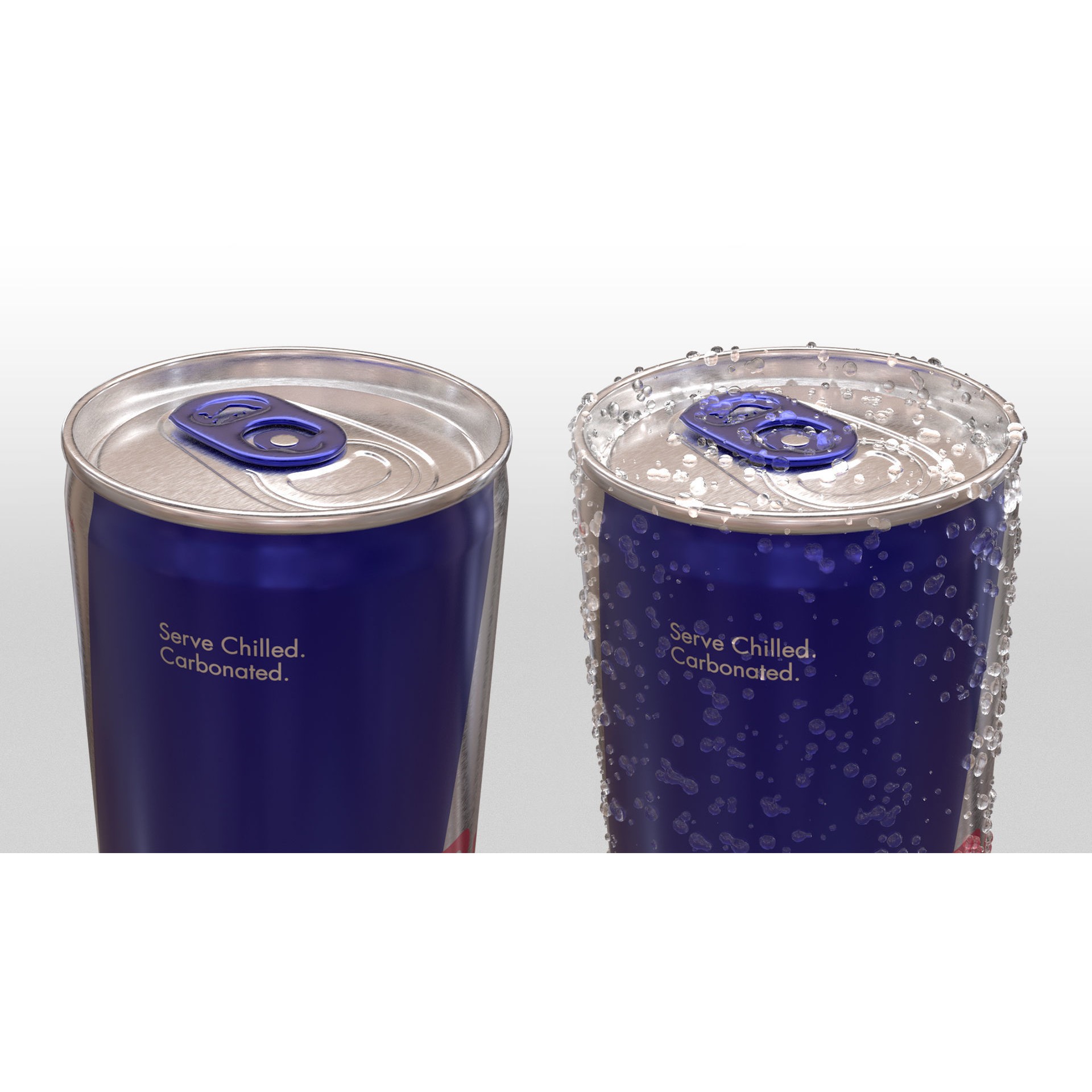 Red Bull Can 250ml - High-Detail 3D Model - View 23