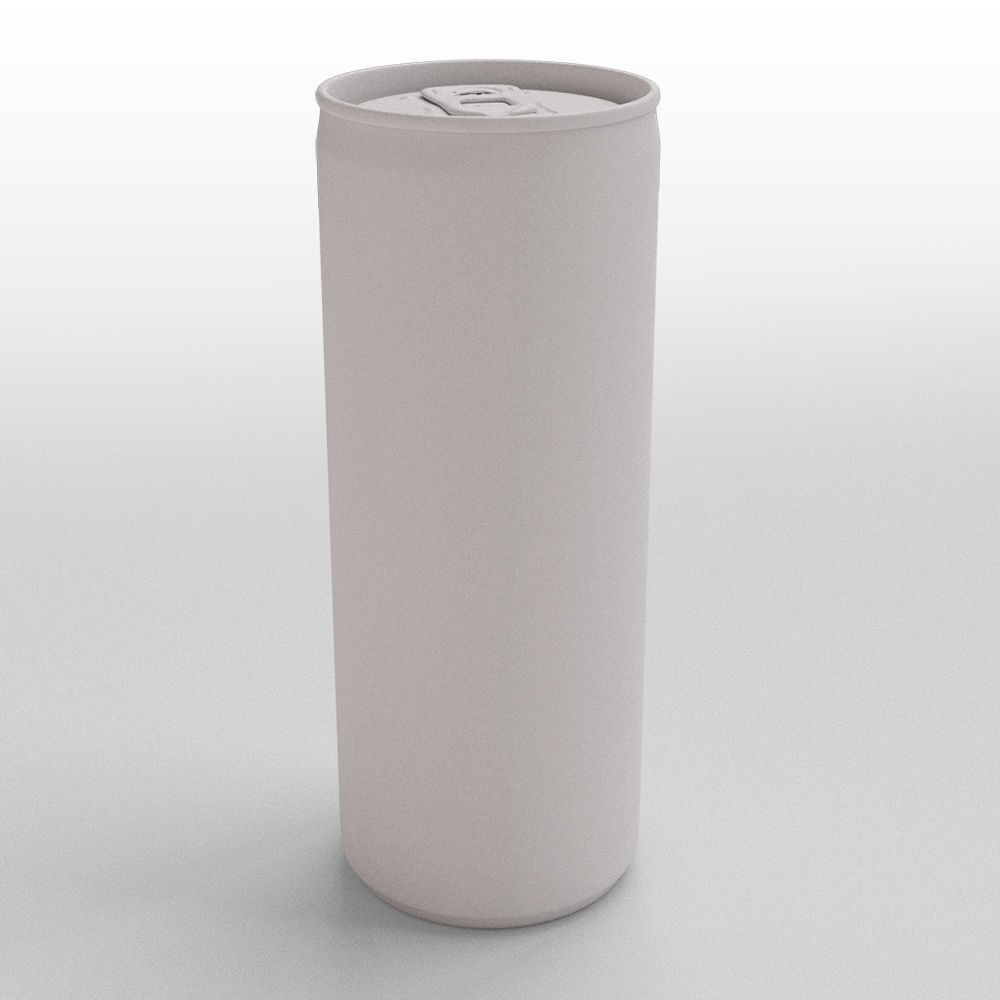 Red Bull Can 250ml - High-Detail 3D Model - View 27