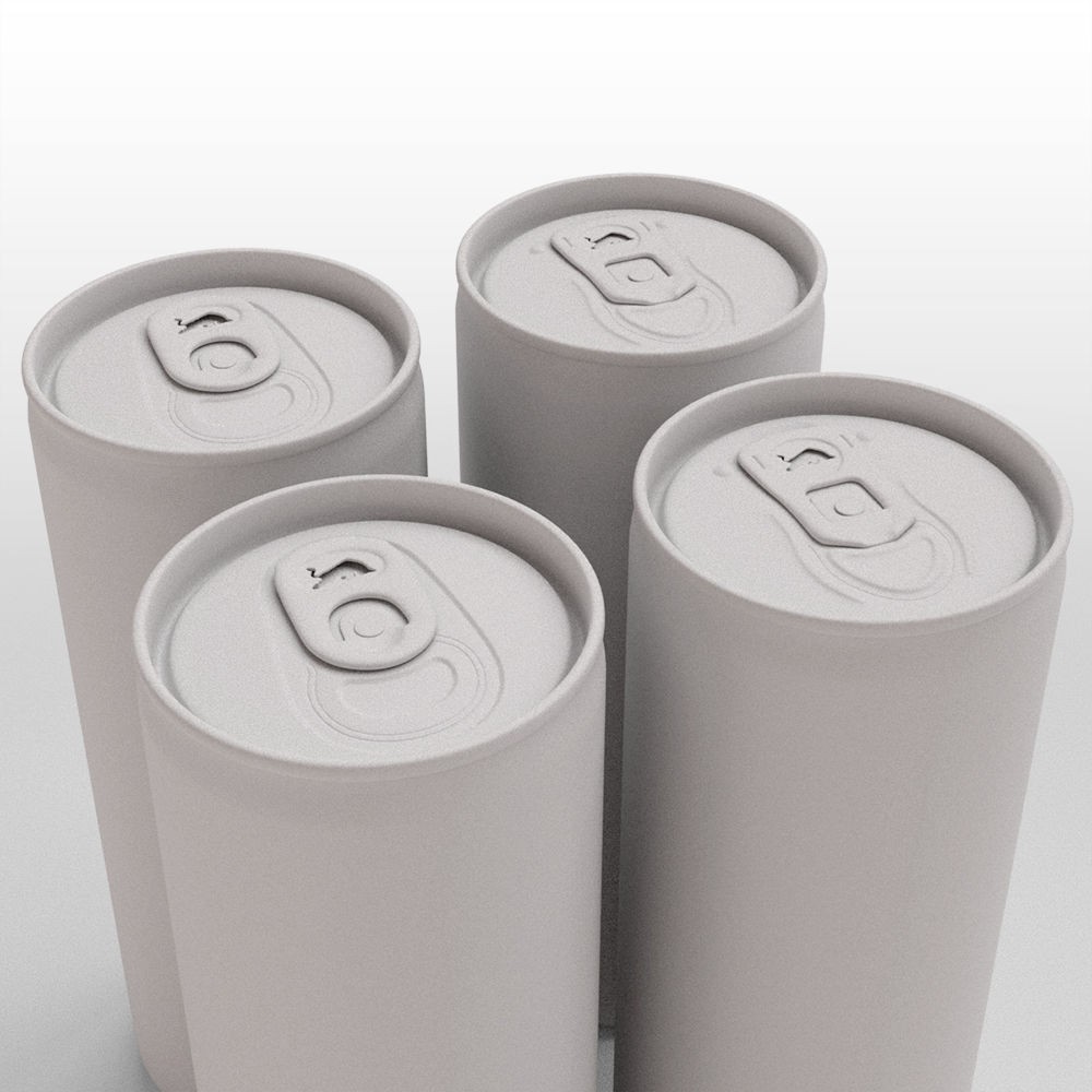 Red Bull Can 250ml - High-Detail 3D Model - View 30