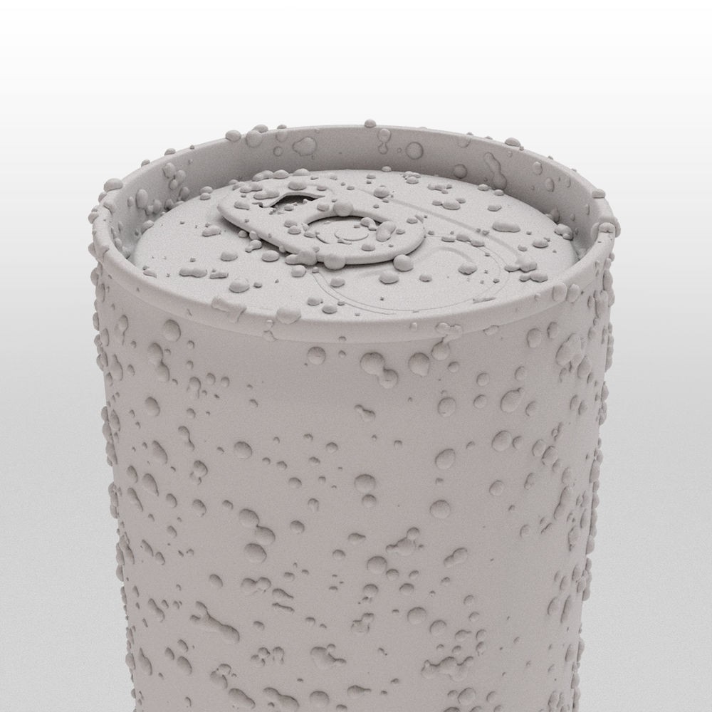Red Bull Can 250ml - High-Detail 3D Model - View 34