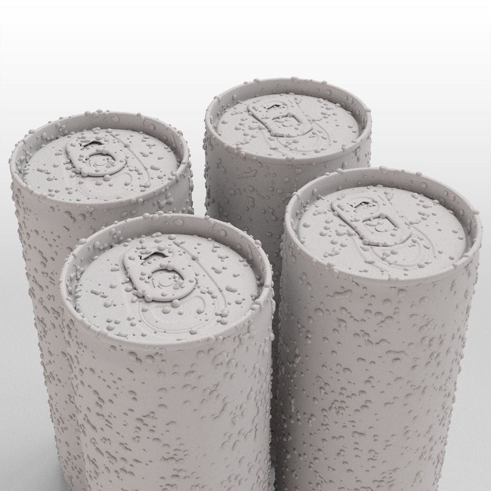 Red Bull Can 250ml - High-Detail 3D Model - View 35