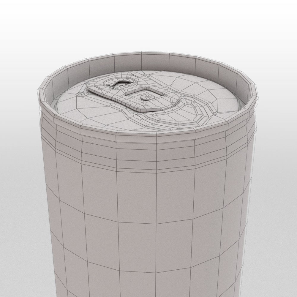 Red Bull Can 250ml - High-Detail 3D Model - View 38