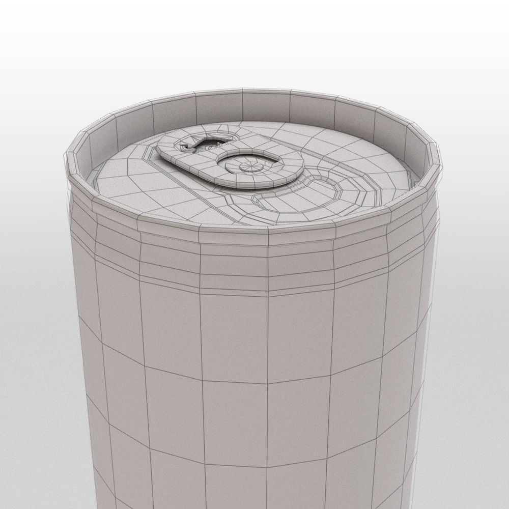 Red Bull Can 250ml - High-Detail 3D Model - View 39