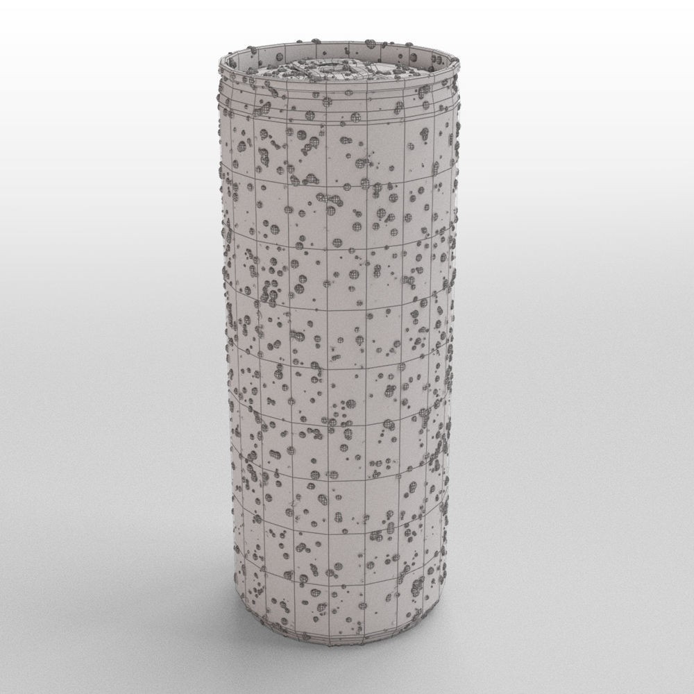 Red Bull Can 250ml - High-Detail 3D Model - View 42