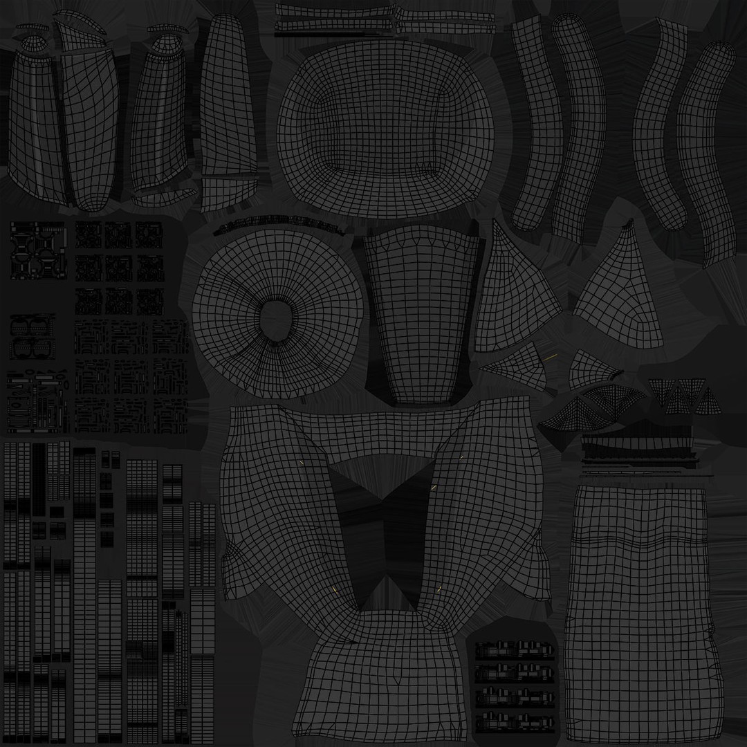 Backpack 226 3D Model – Rigged Low-Poly Game Asset for Metahumans - View 15