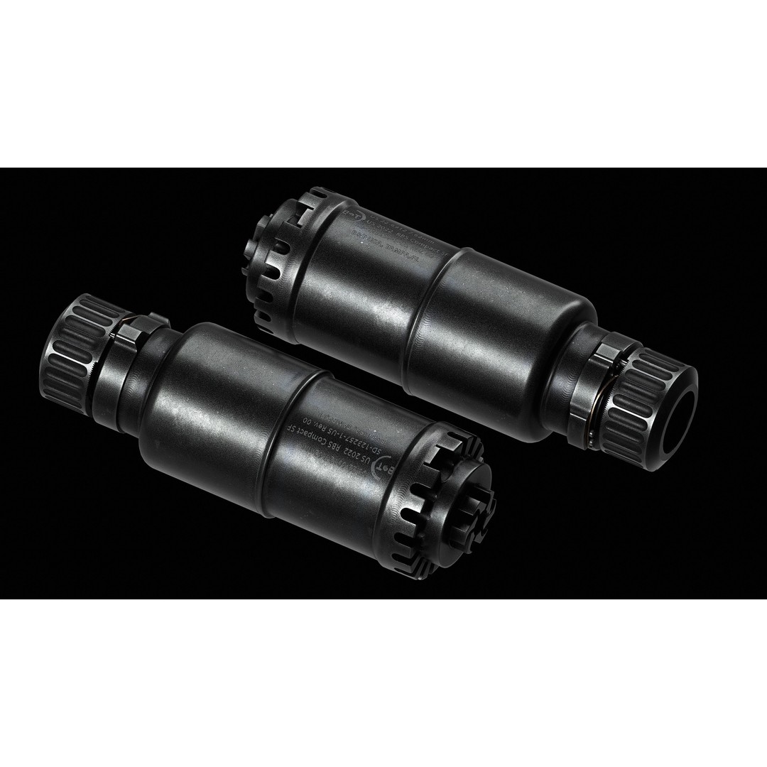 B&T RBS 762 Compact SF Suppressor 3D Model – Low Poly Game Asset, FBX