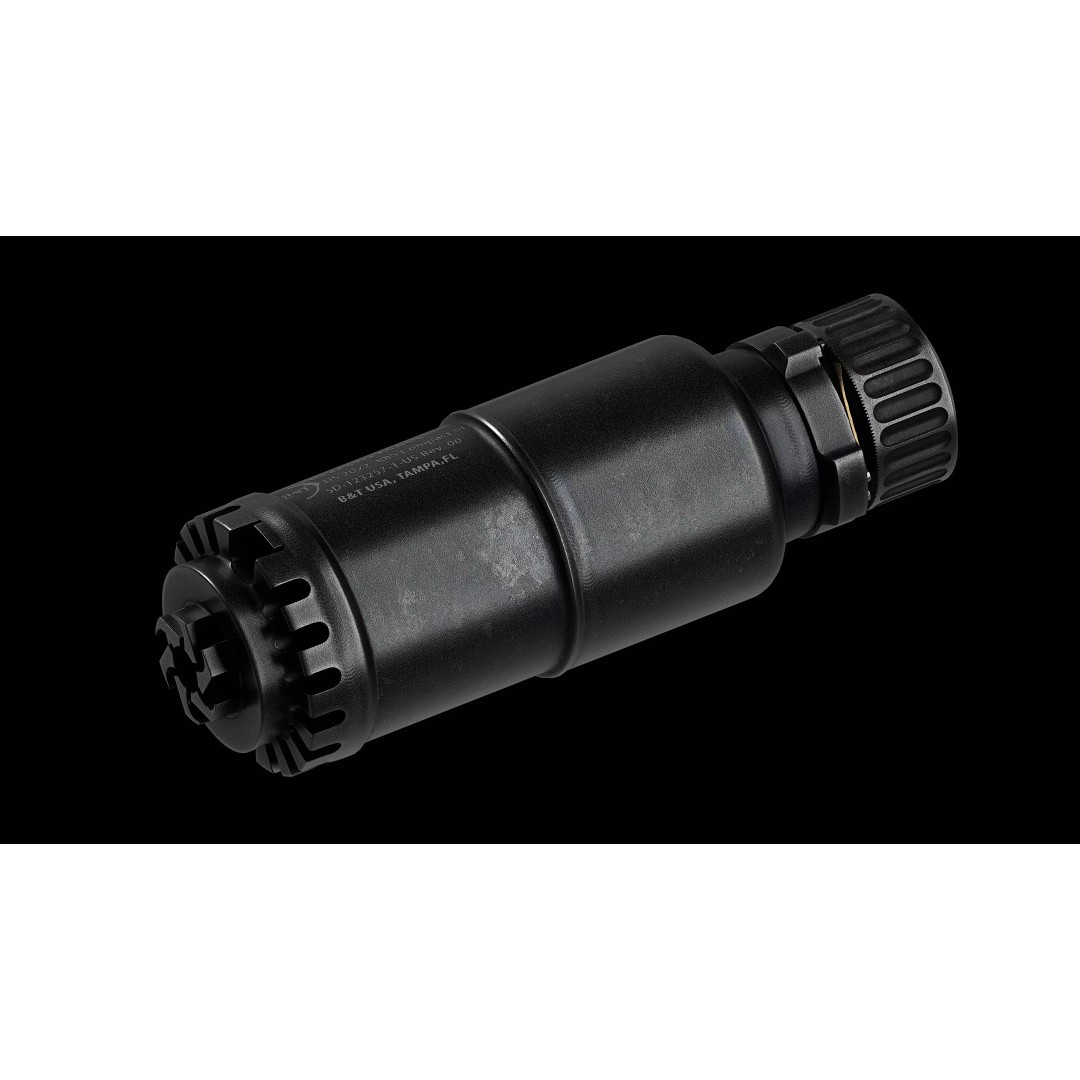 B&T RBS 762 Compact SF Suppressor 3D Model – Low Poly Game Asset, FBX - View 2