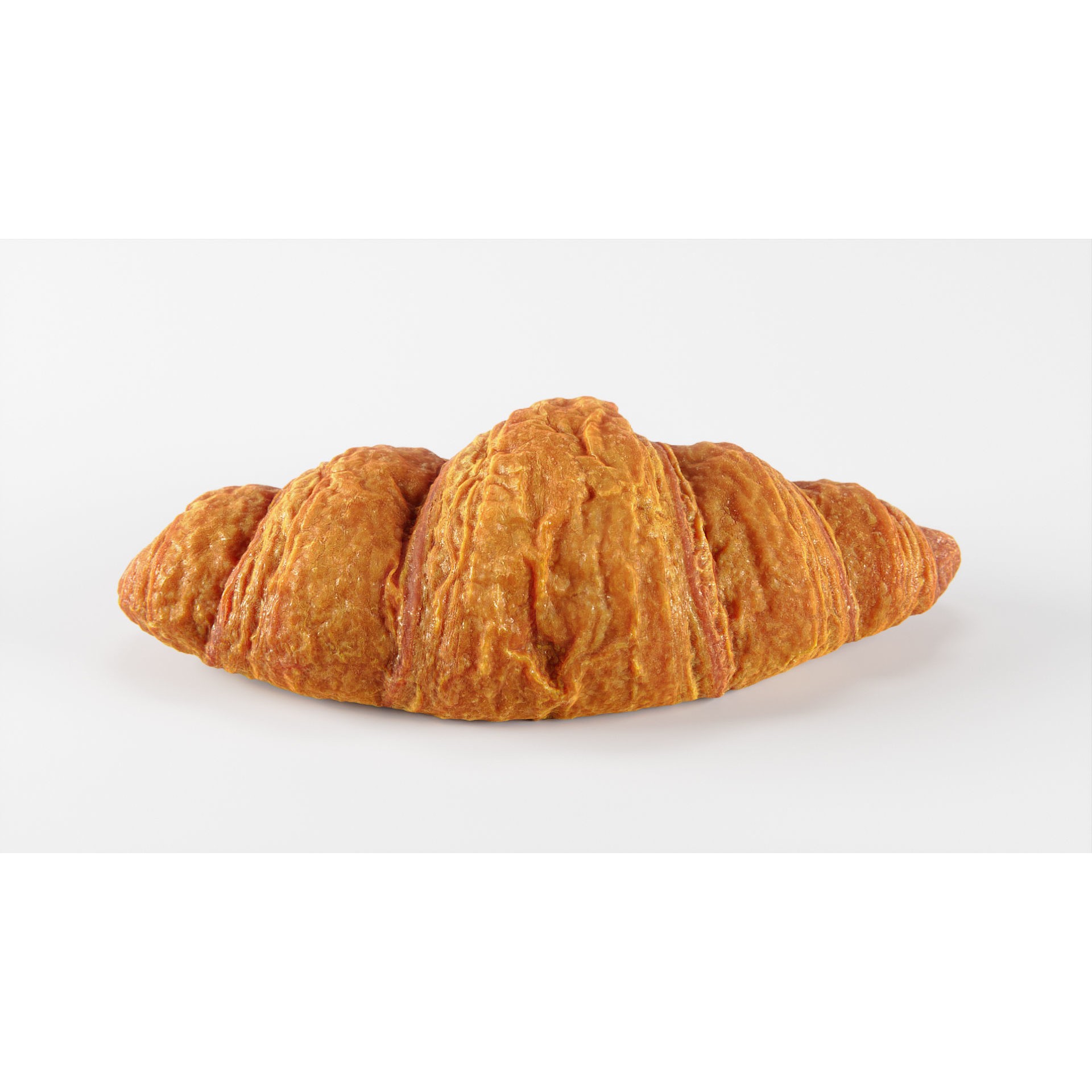 Croissant - Low-Poly Game-Ready 3D Model - View 10