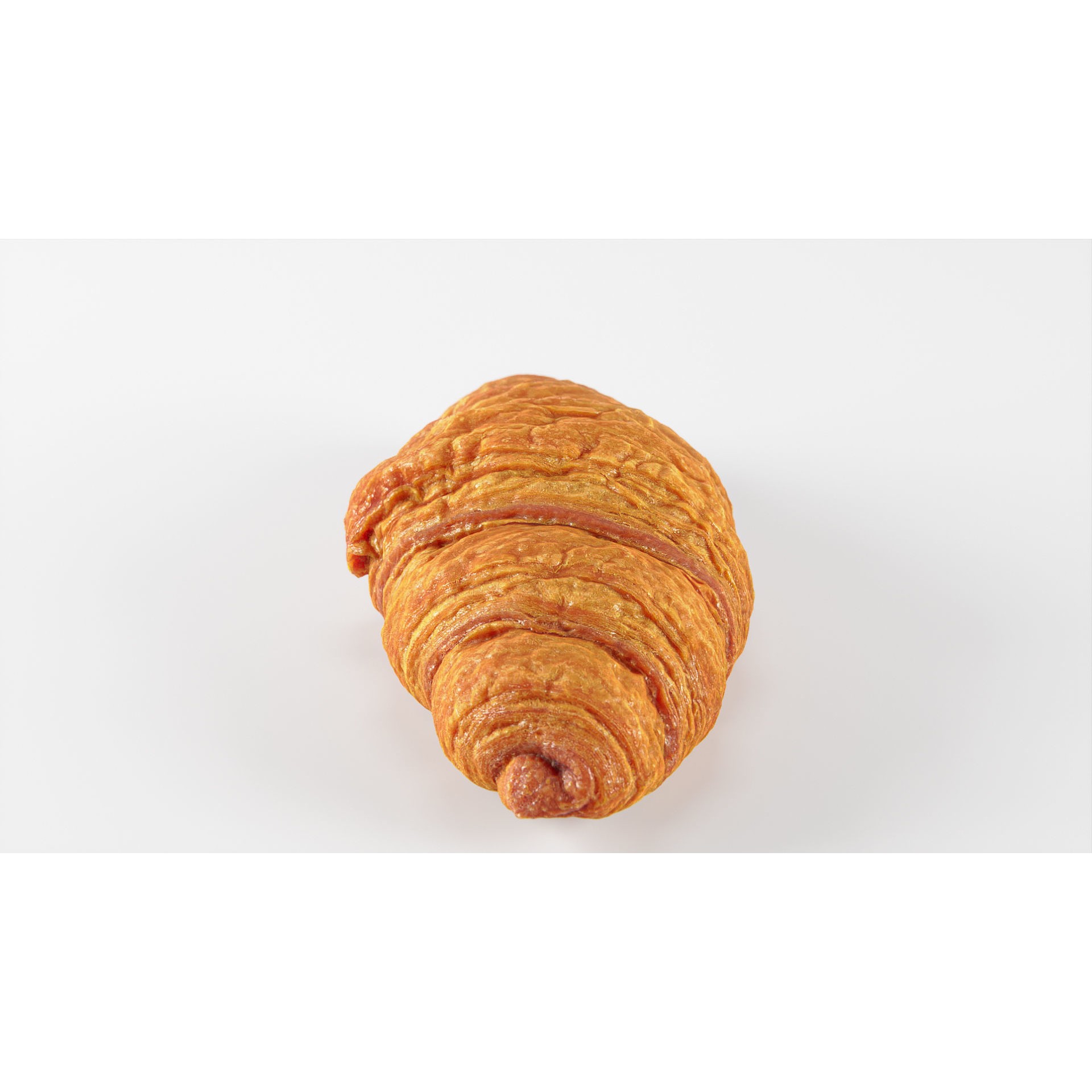 Croissant - Low-Poly Game-Ready 3D Model - View 12