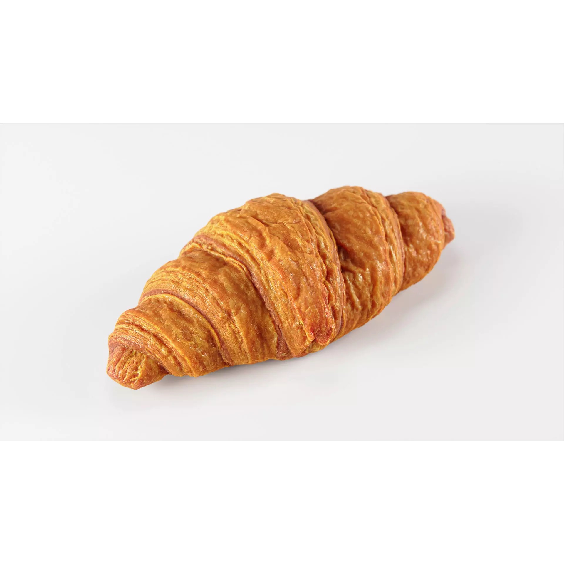 Croissant - Low-Poly Game-Ready 3D Model - View 2
