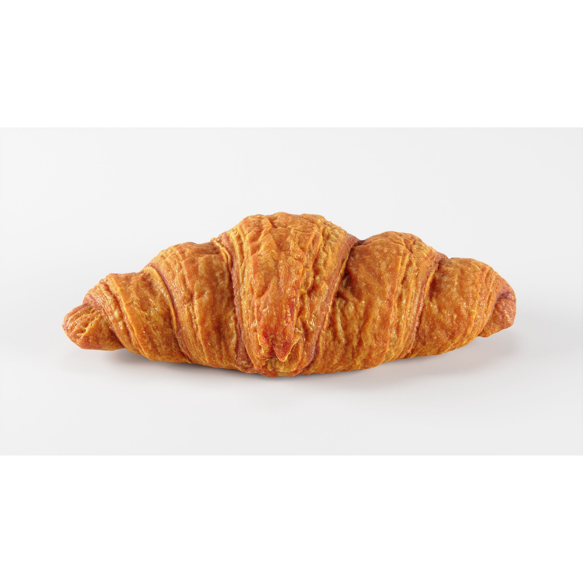 Croissant - Low-Poly Game-Ready 3D Model - View 6