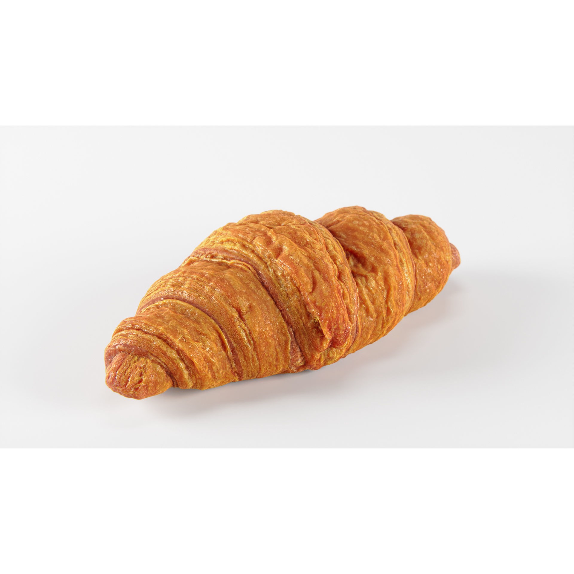 Croissant - Low-Poly Game-Ready 3D Model - View 7