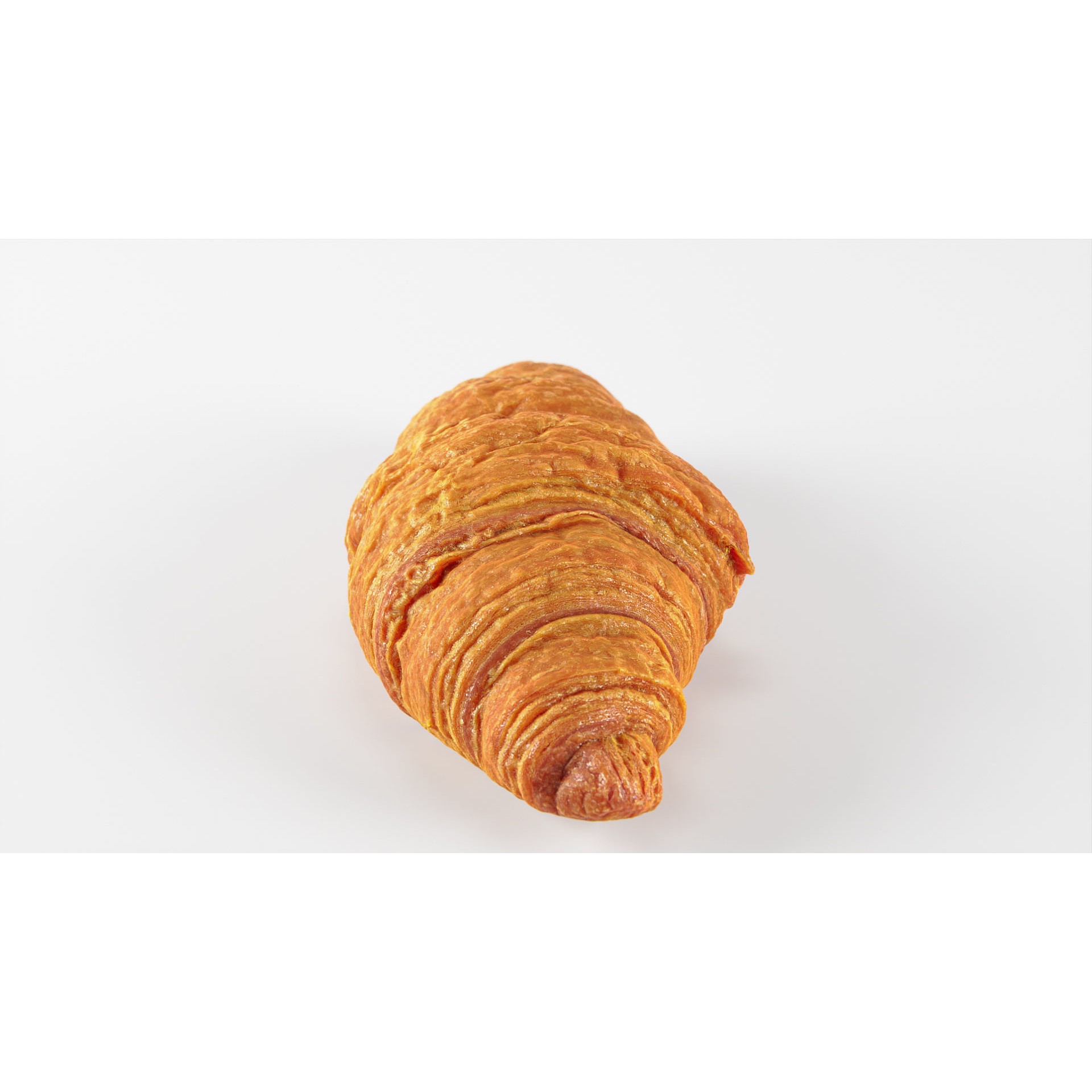 Croissant - Low-Poly Game-Ready 3D Model - View 8