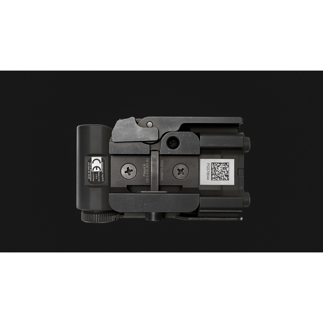 EOTech EXPS3 Holographic Sight 3D Model – Low Poly Game Asset, FBX - View 19