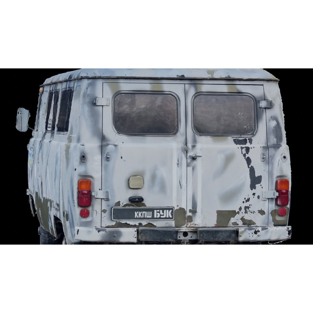 Ukrainian War Cars 3D Model – Low Poly Vehicle Set, FBX & Blender - View 14