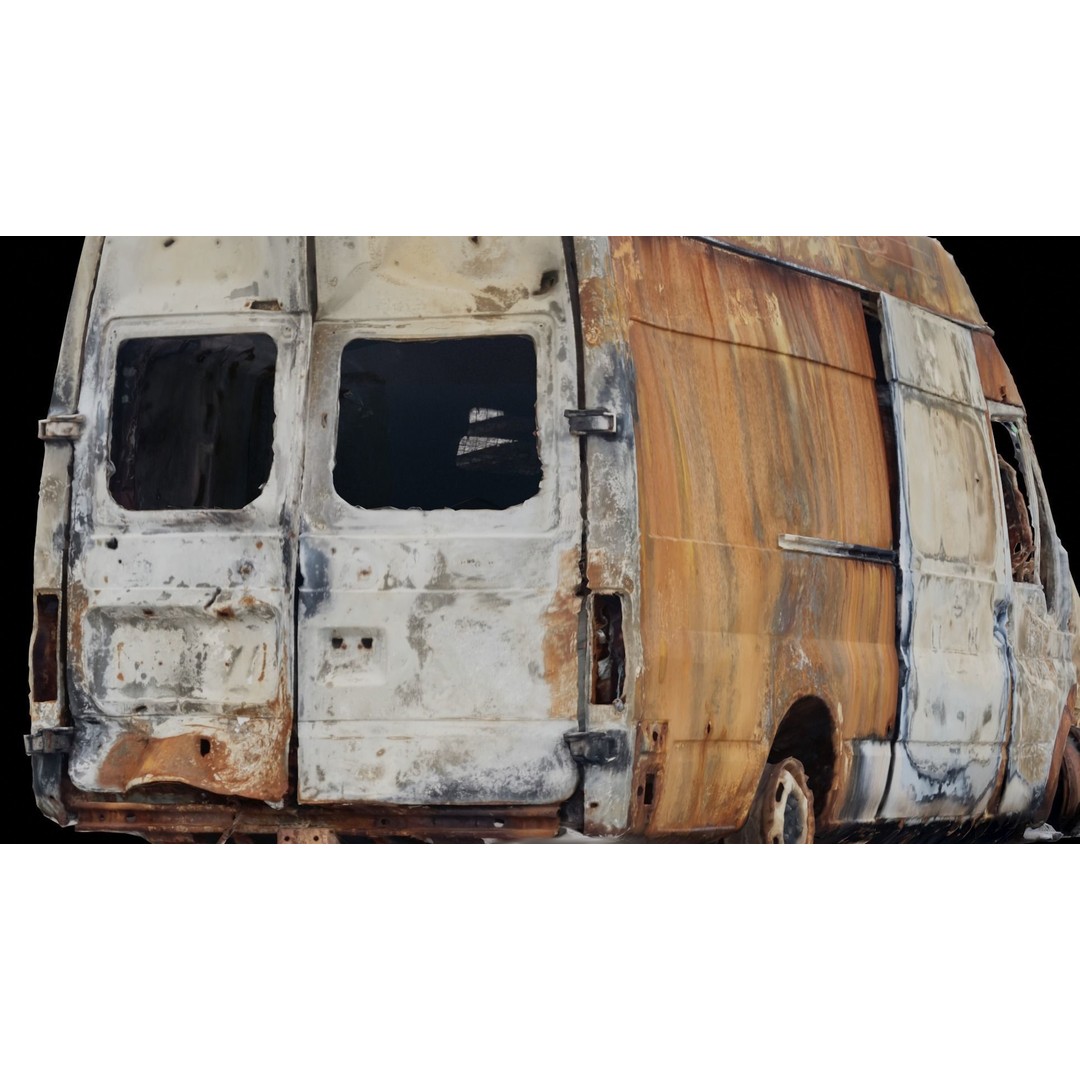 Ukrainian War Cars 3D Model – Low Poly Vehicle Set, FBX & Blender - View 7