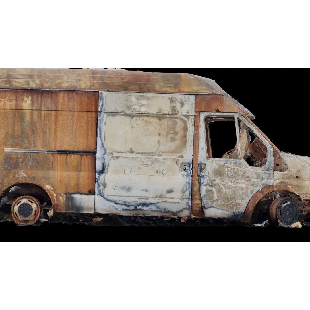 Ukrainian War Cars 3D Model – Low Poly Vehicle Set, FBX & Blender - View 8
