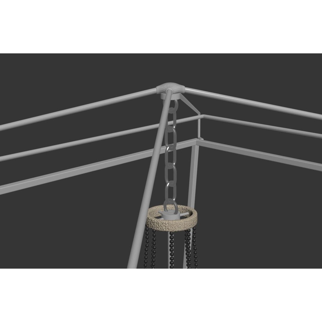 Tent Curtain 3D Model – Detailed Canopy Asset for Outdoor Scenes - View 24