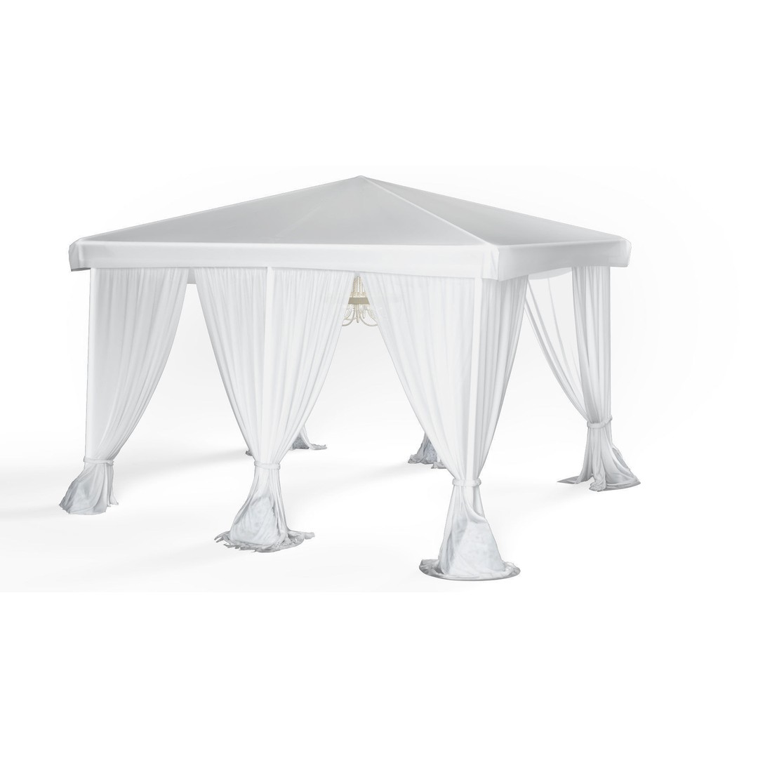 Tent Curtain 3D Model – Detailed Canopy Asset for Outdoor Scenes - View 3