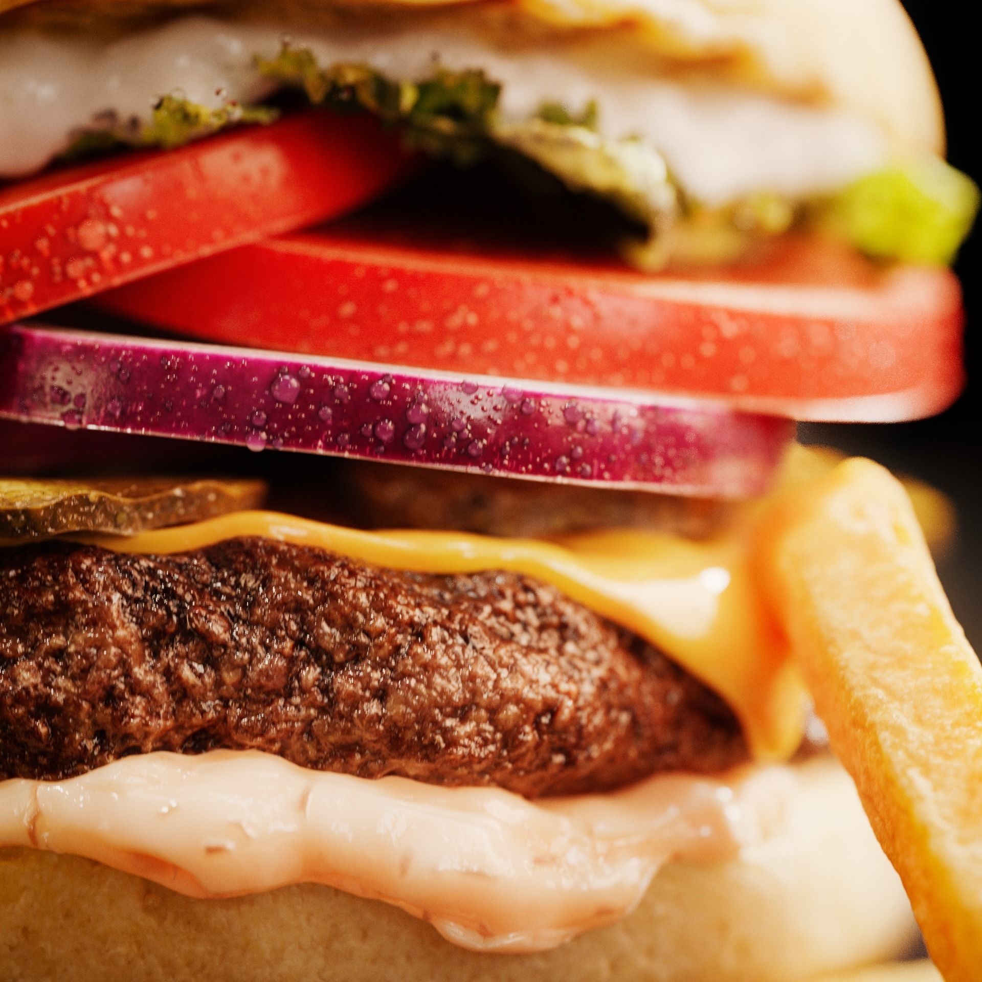 Burger - Low-Poly Game-Ready 3D Model - View 10