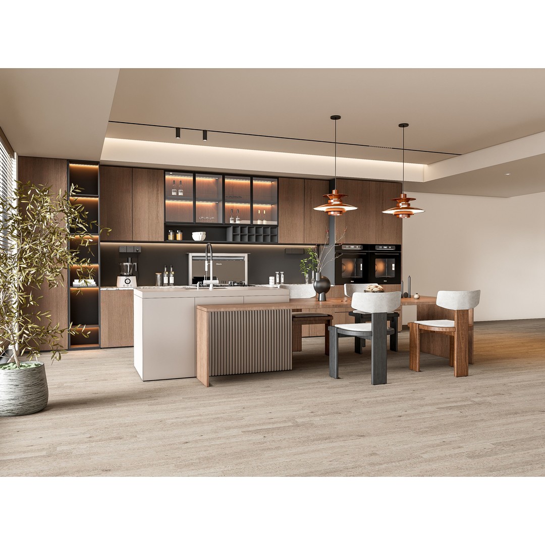Modern Kitchen 3D Model – Photorealistic Interior Scene, Blender, FBX - View 17