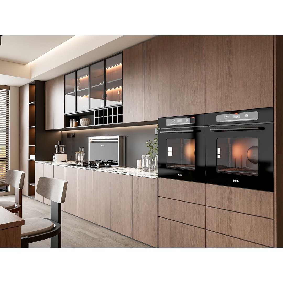 Modern Kitchen 3D Model – Photorealistic Interior Scene, Blender, FBX - View 5