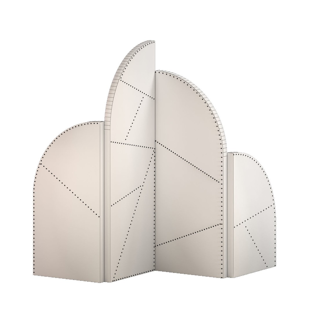 Mellow Colors 3D Model – Luxurious Furniture Set with PBR Textures - View 14