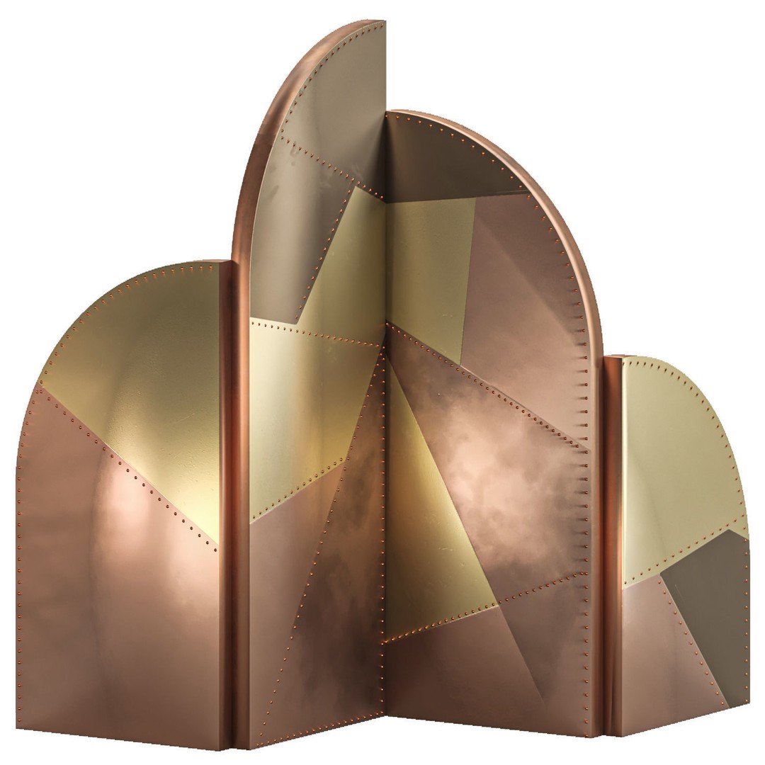 Mellow Colors 3D Model – Luxurious Furniture Set with PBR Textures - View 16