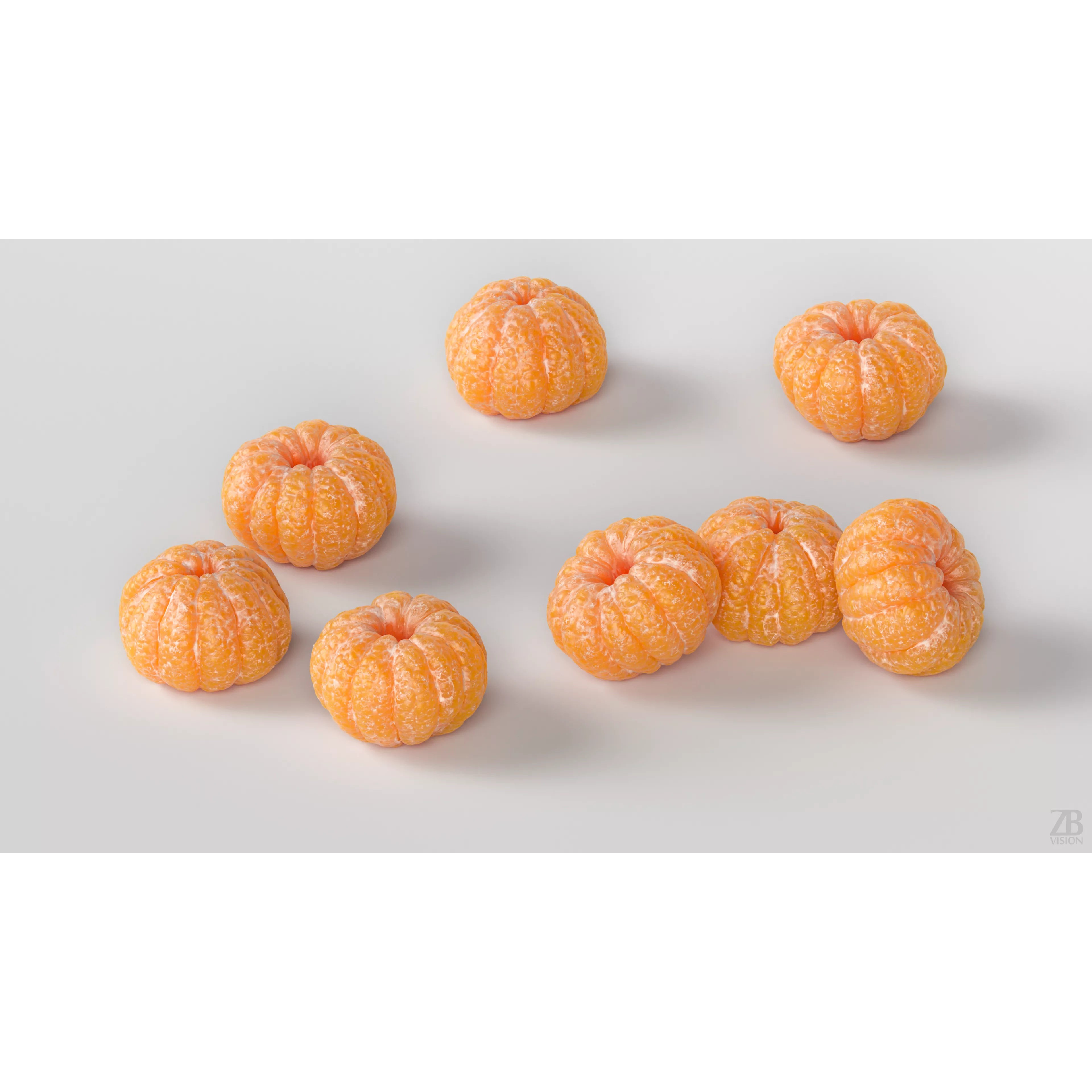 Tangelo - Photorealistic 3D Model - View 4