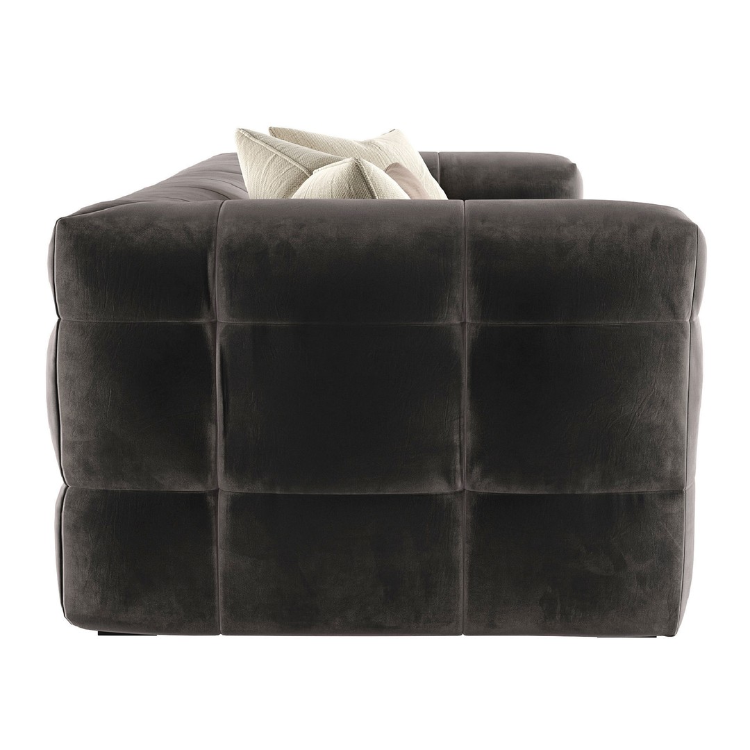 Fat Joe Sofa 3D Model – Modern Furniture Asset, PBR Textures - View 5