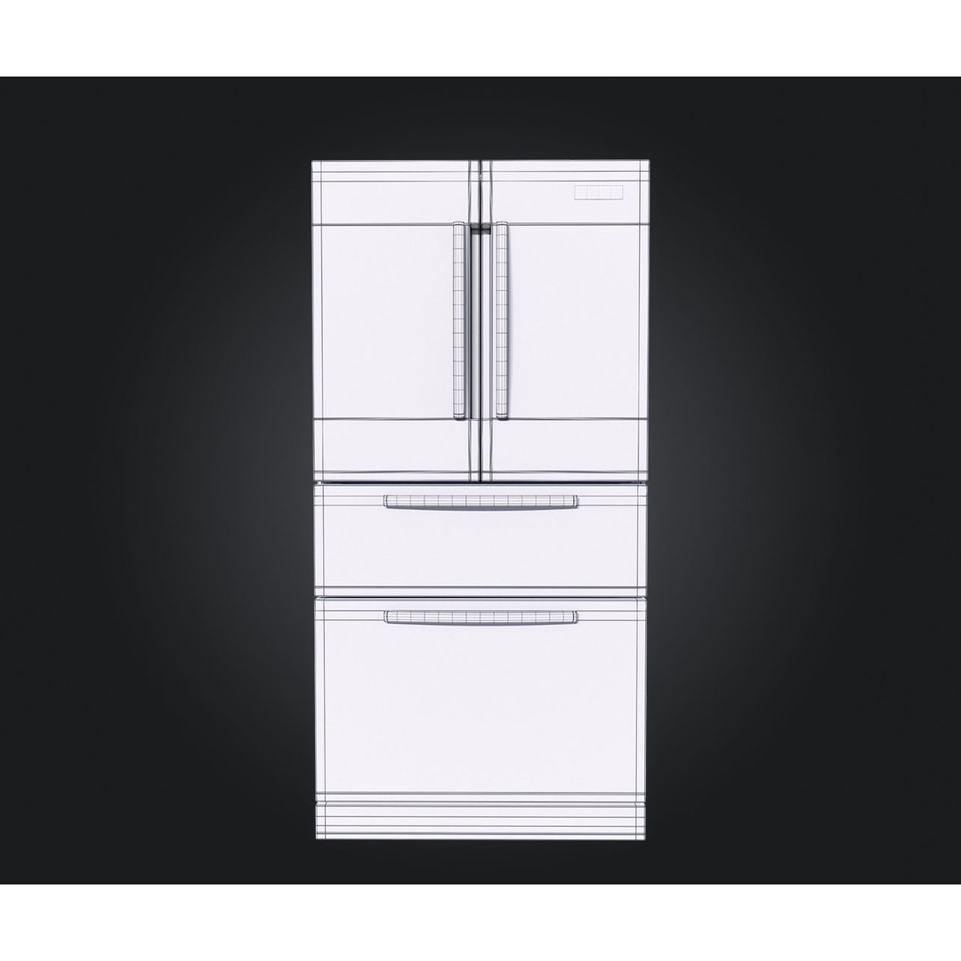 Kitchen Appliances 3D Model – Low Poly Game Asset, FBX, PBR Textures