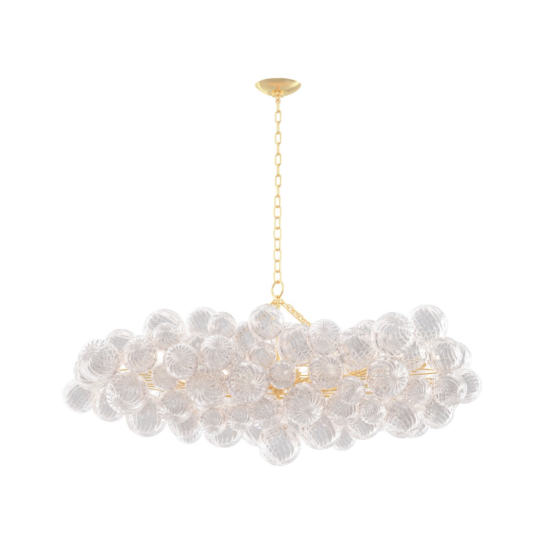 RH Talia Linear Chandelier 63 3D Model – Modern Lighting Fixture, FBX/OBJ - View 10