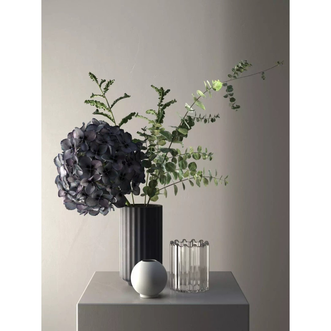 Vase Set 108 3D Model – Detailed Design, PBR Textures, OBJ, FBX - View 2