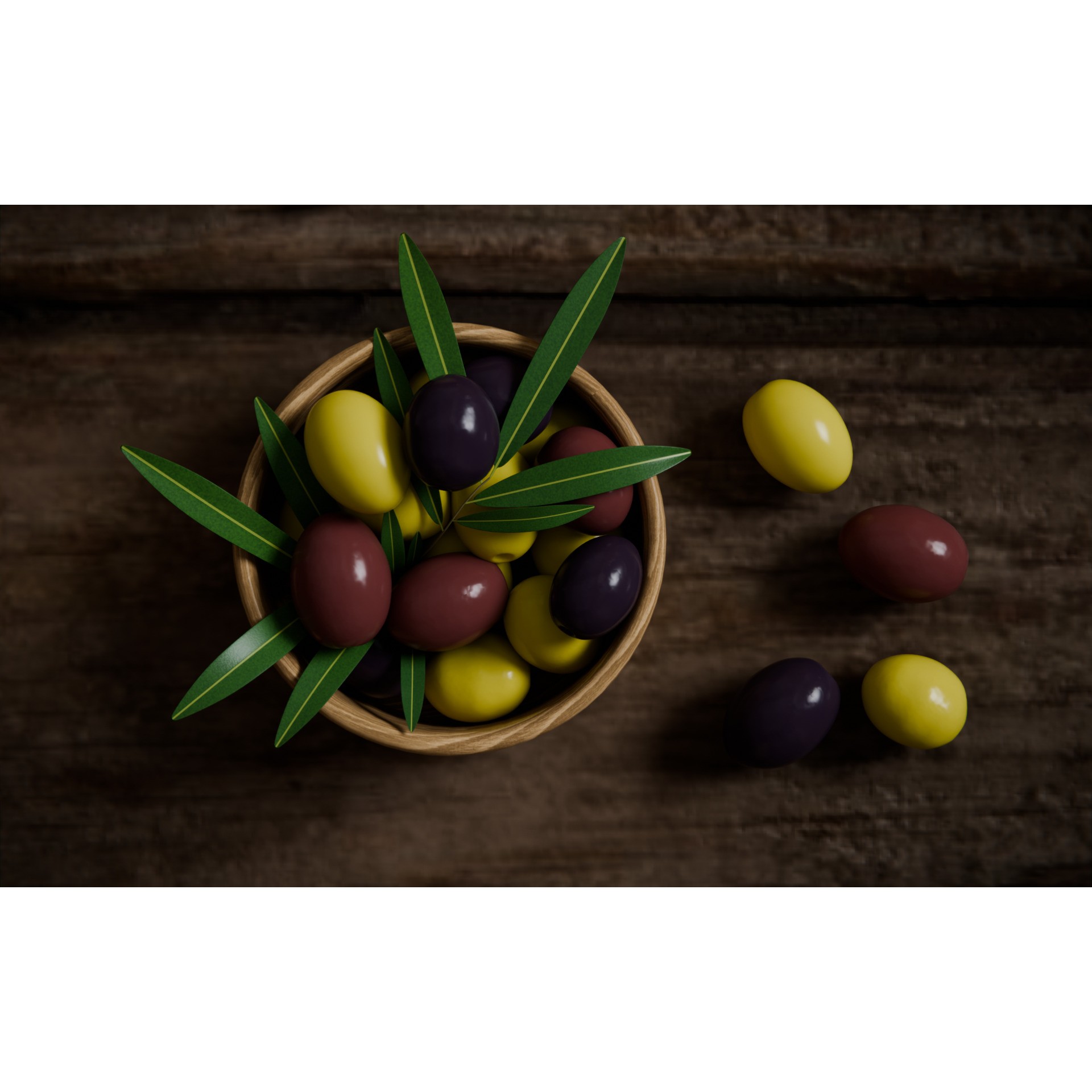 Pasta Plate Scene - Game-Ready 3D Model - View 7