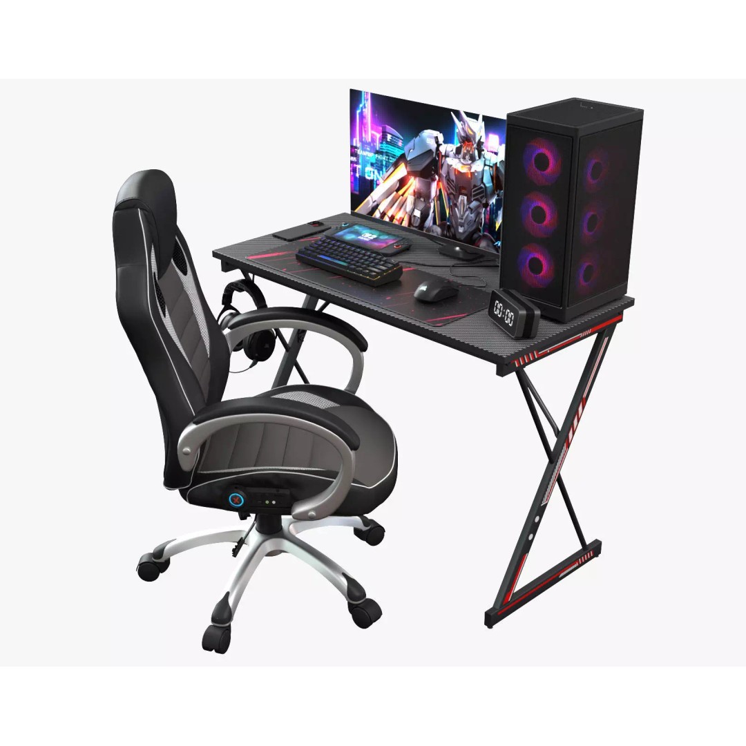 PC Gaming 3D Model – High Poly Electronics Asset, FBX & OBJ - View 2