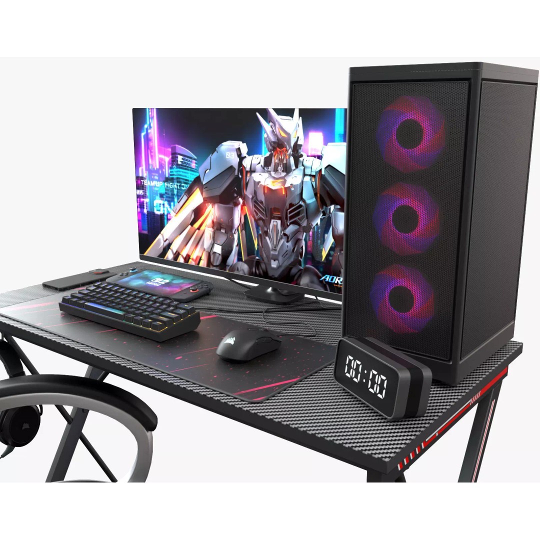 PC Gaming 3D Model – High Poly Electronics Asset, FBX & OBJ - View 6