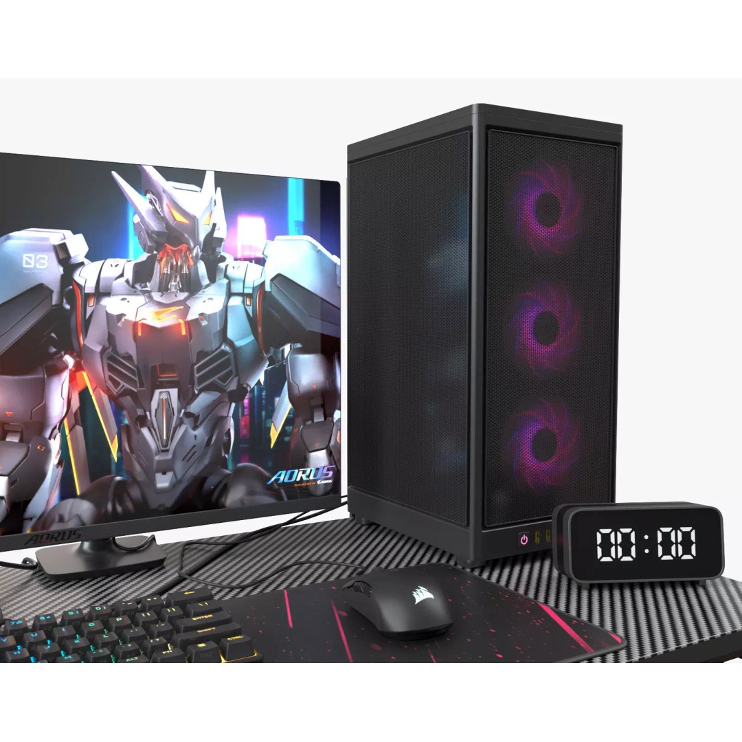 PC Gaming 3D Model – High Poly Electronics Asset, FBX & OBJ - View 9