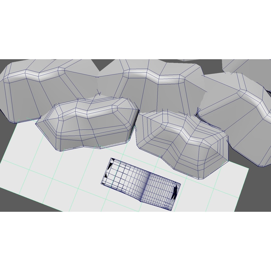 Skiing Player 3D Model – Rigged Animation Pack with 50 Actions - View 14