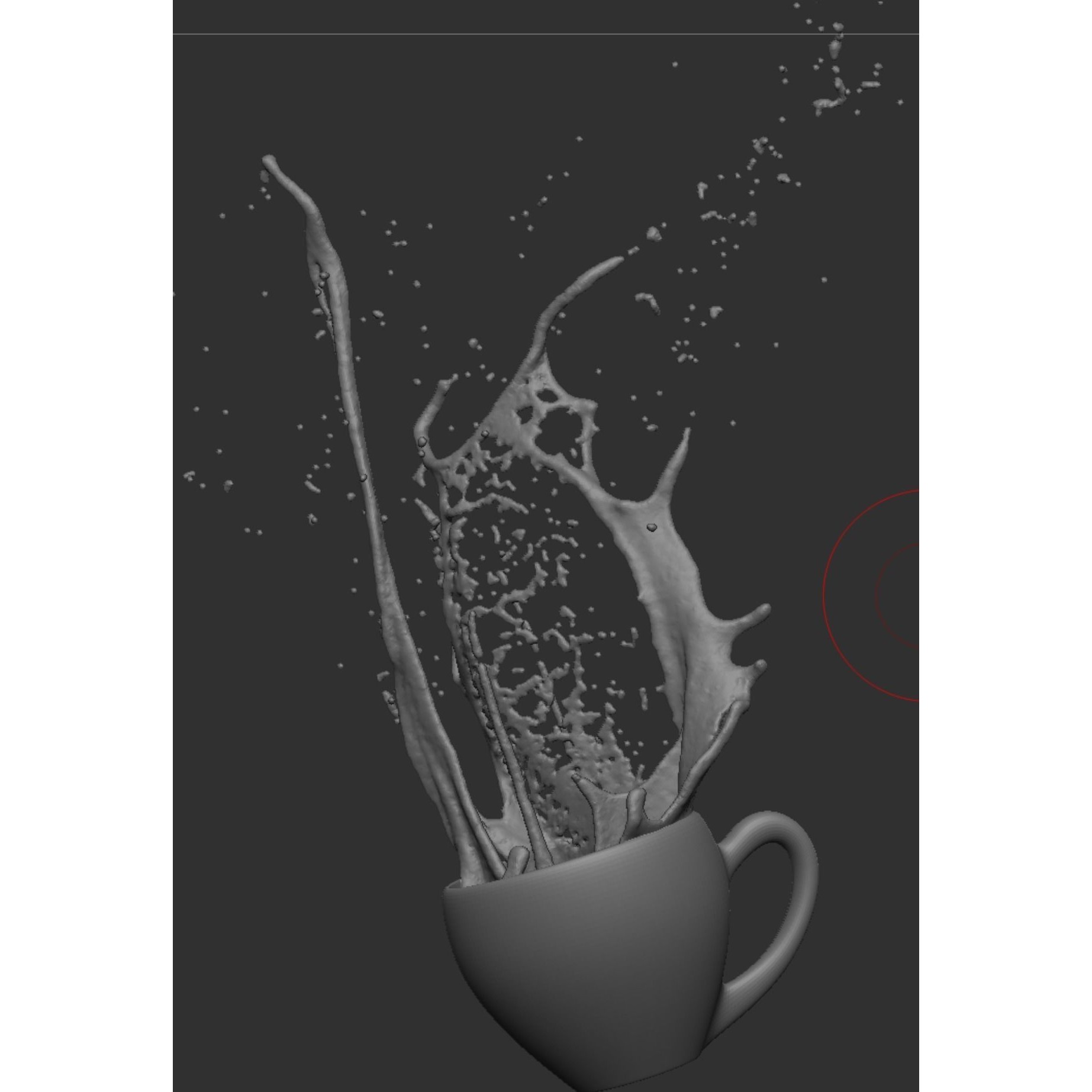 9 Water Splashes Collection - Game-Ready 3D Model - View 20