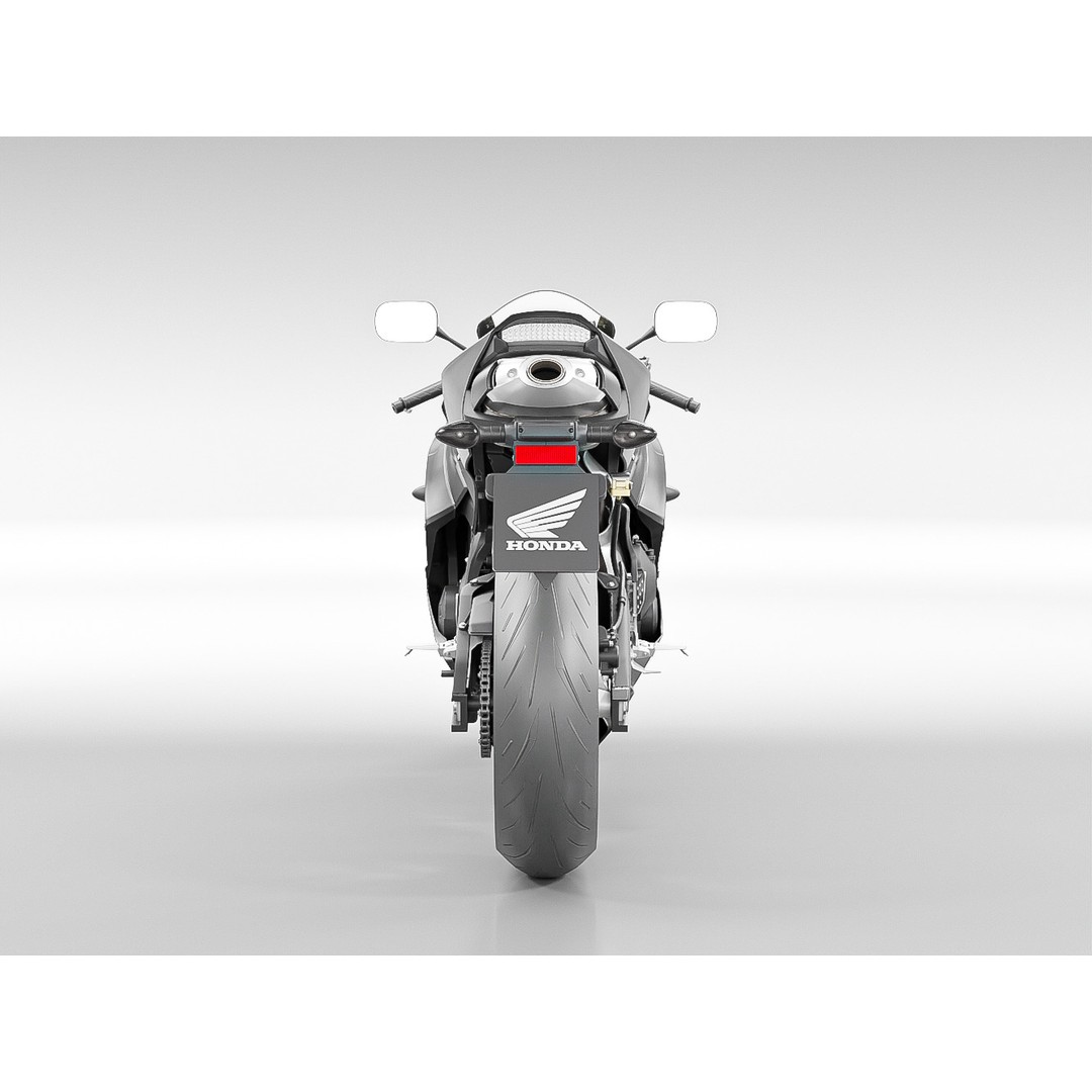 HONDA CBR 600 RR 2018 3D Model – High Poly PBR Motorcycle, FBX