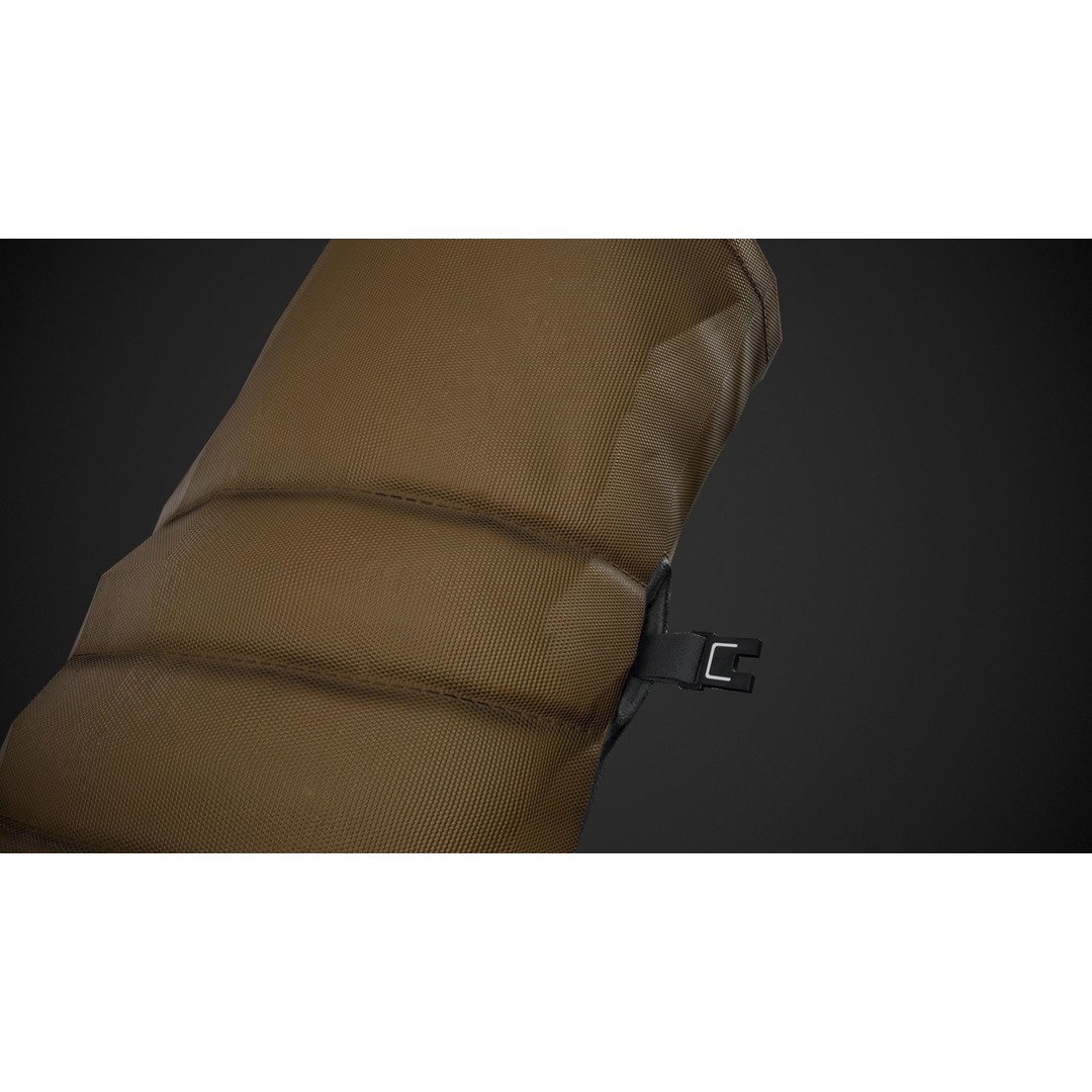 Brown And Black Snowboard Gloves 3D Model – Low Poly PBR Game Asset, FBX - View 10