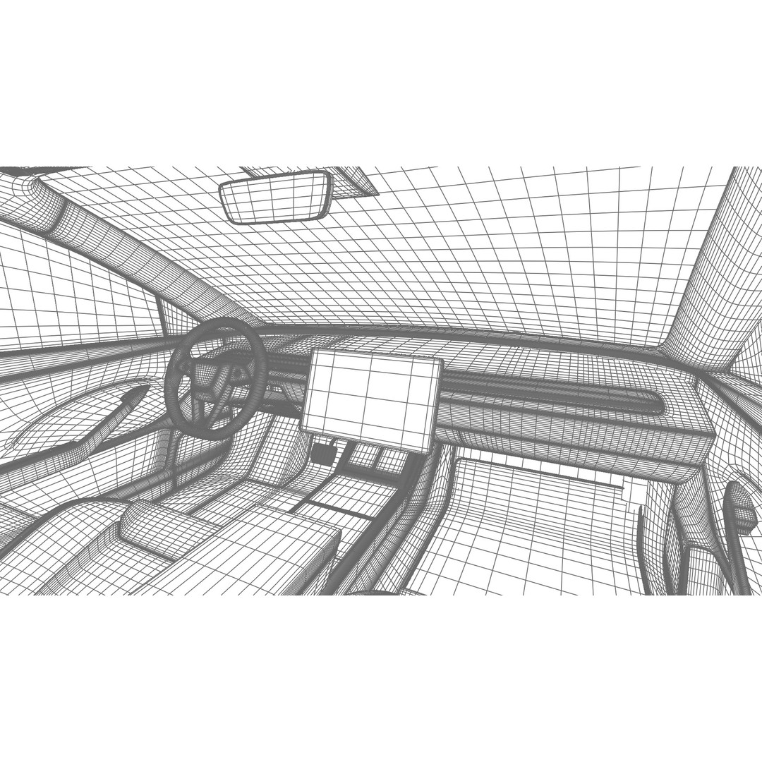 Tesla Model 3 Performance 2025 3D Model – High Poly Rigged Vehicle, FBX, Blender - View 45