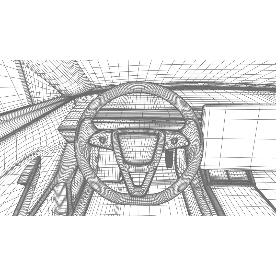 Tesla Model 3 Performance 2025 3D Model – High Poly Rigged Vehicle, FBX, Blender - View 46