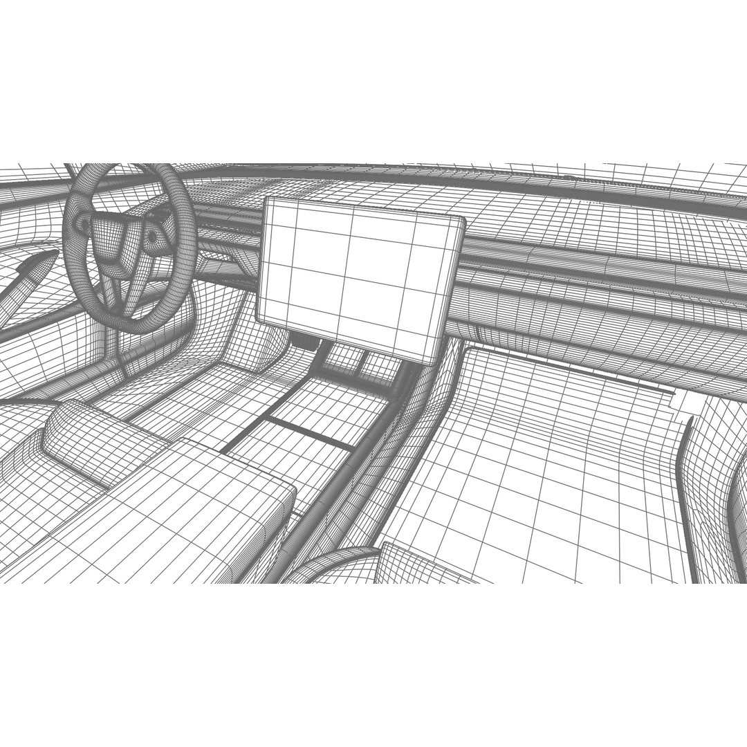 Tesla Model 3 Performance 2025 3D Model – High Poly Rigged Vehicle, FBX, Blender - View 49