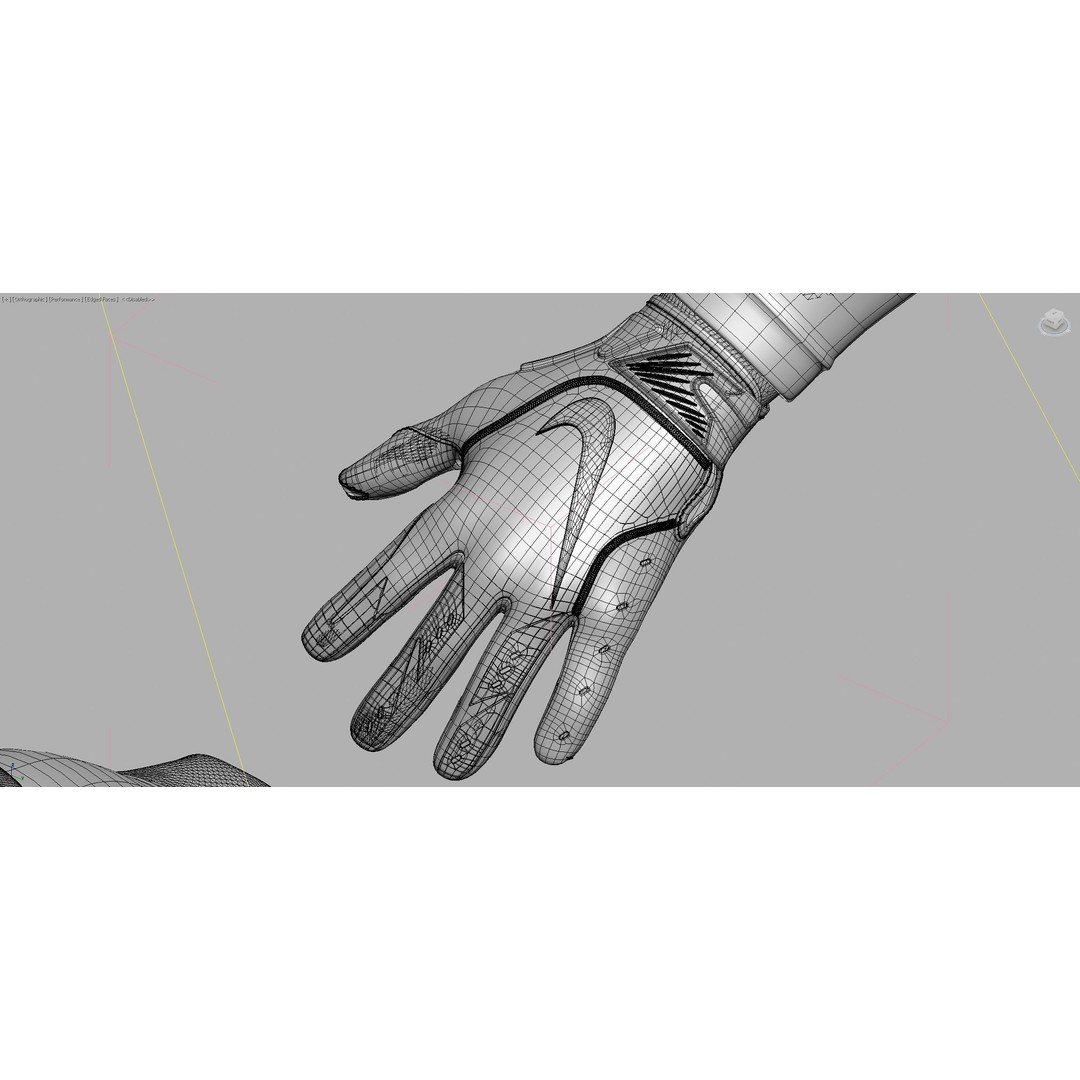 Baseball Uniform 3D Model – Photorealistic Player Outfit, FBX, OBJ